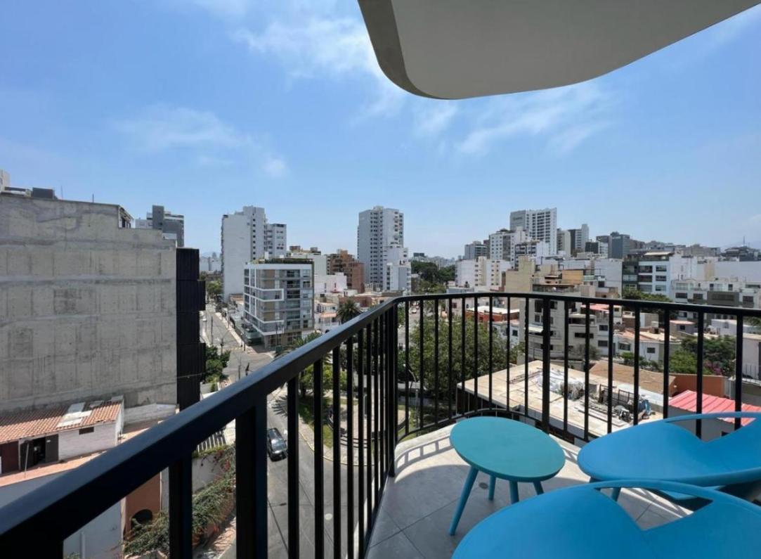 Exclusivo Y Moderno Depa En Miraflores Vista Al Mar Y A La Ciudad Amoblado Apartments Lima Dış mekan fotoğraf