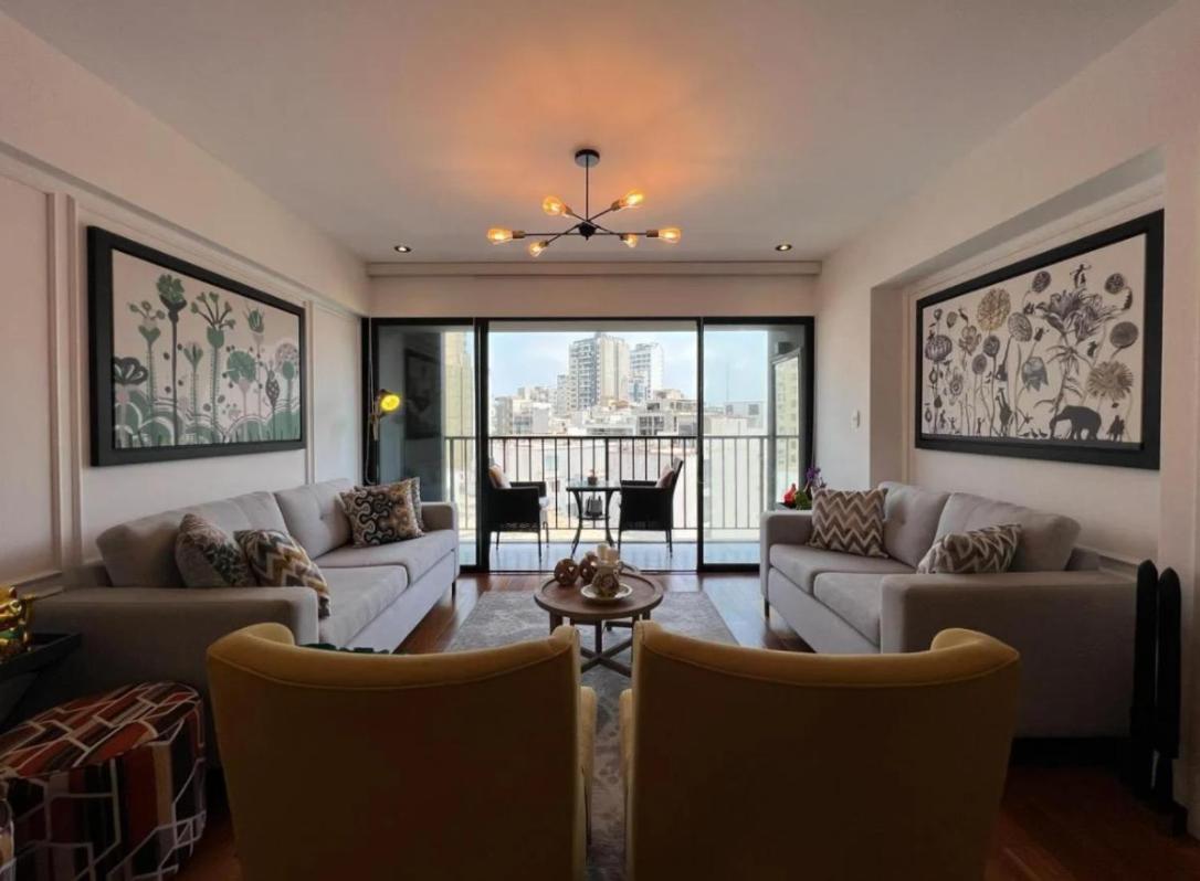 Exclusivo Y Moderno Depa En Miraflores Vista Al Mar Y A La Ciudad Amoblado Apartments Lima Dış mekan fotoğraf