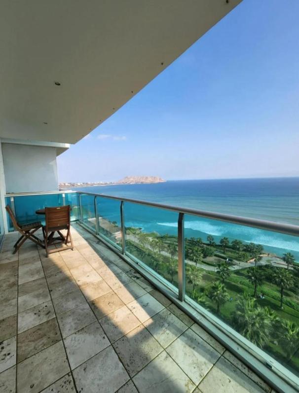 Exclusivo Y Moderno Depa En Miraflores Vista Al Mar Y A La Ciudad Amoblado Apartments Lima Dış mekan fotoğraf